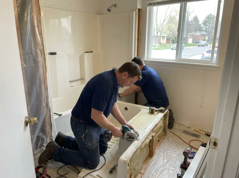 Tub-to-Shower Conversion in Boulder, CO
